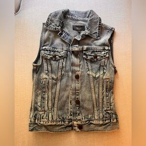 J. Crew Denim Vest - Blue